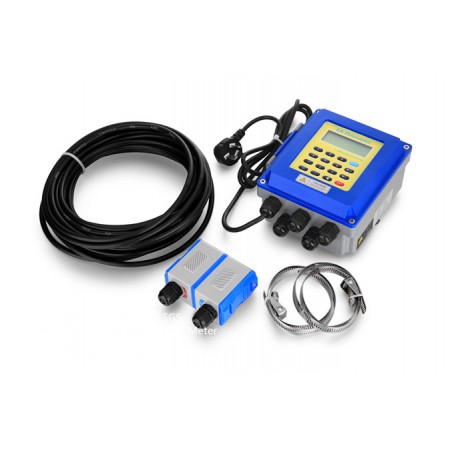 Clamp-on Fixed Ultrasonic flow meter