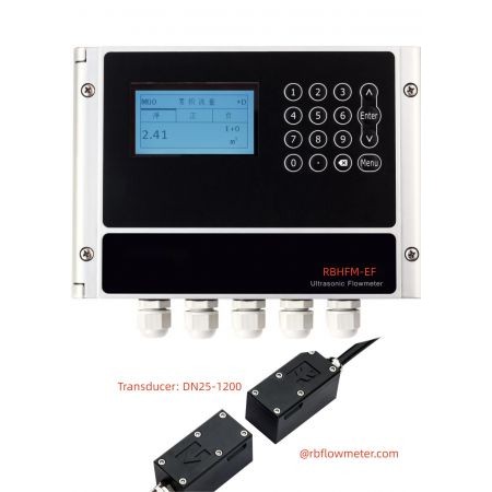 RBHFM-EF Fixed type Clamp-on Ultrasonic Flowmeter