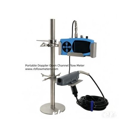 Portable Doppler open channel flow meter kit RBDOF-P