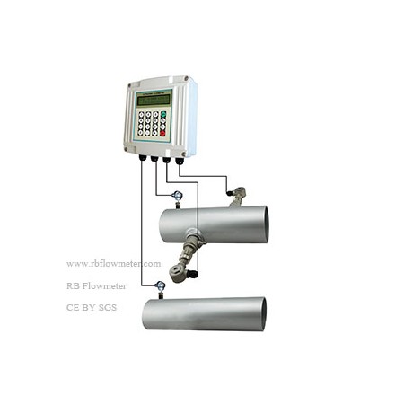 Insertion Hot-tapped Ultrasonic Flow Meter