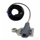Clamp-on Doppler transducers for sewage and slurry flow