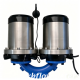Battery operated magmeter transmitter with GPRS wireless module
